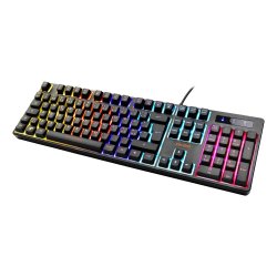 DK310 Gaming Tastatur RGB Sort
