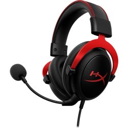 Cloud II Gaming headset sort-rød