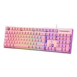 PK75 Gaming -tastaturmembran RGB Pink