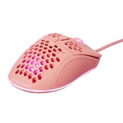PM75 Gaming mus ultra -lys lyserød