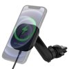 Bilholder OneTap Magnetic Car Mount Air Vent Wireless Charging Sort