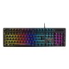 DK310 Gaming Tastatur RGB Sort