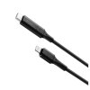 PowerArc Kabel ArcWire™ USB-C till Lightning 1 meter Sort