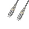 Kabel Fast Charge Premium USB-C to USB-C Cable 1m Silver Dust