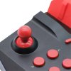 Nintendo Switch/Nintendo Switch Lite Arkade Spilkontrol med Joystick Sort/Rød