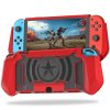 Nintendo Switch OLED Beskyttelsesetui Rød