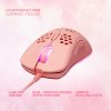 PM75 Gaming mus ultra -lys lyserød