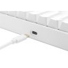 WK95B Gaming Tastatur Trådløs 65% Hvid