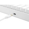 WK95R Trådløst Gaming Tastatur 65% Hvid